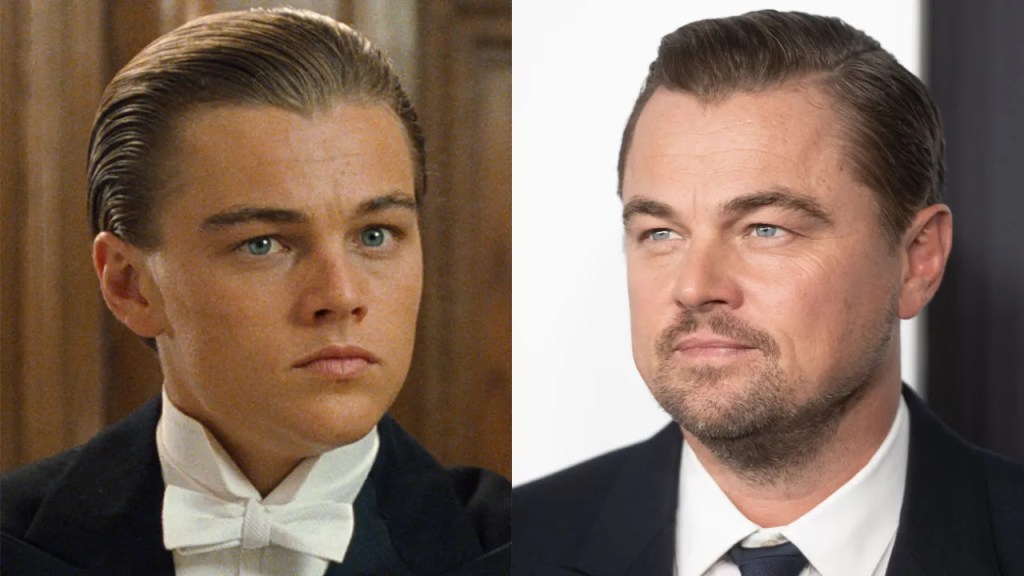 leonardo dicaprio then and now